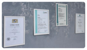 Urkunden und Zertifikate