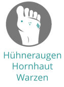 Hühneraugen Hornhaut Warzen